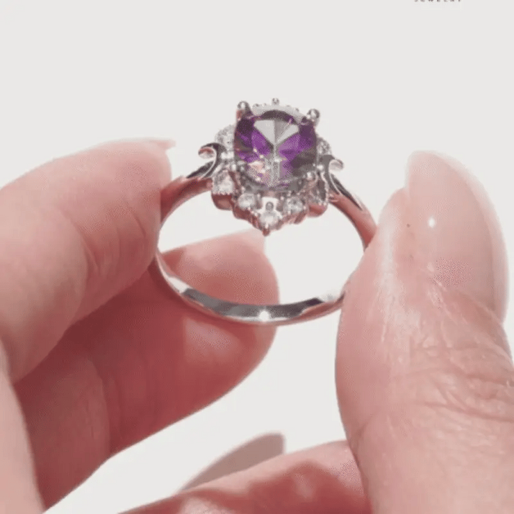 Anello Ametista